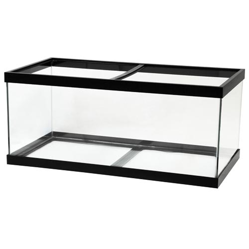 Standard Aquarium - Black Frame - 55 gal - Clear Silicone