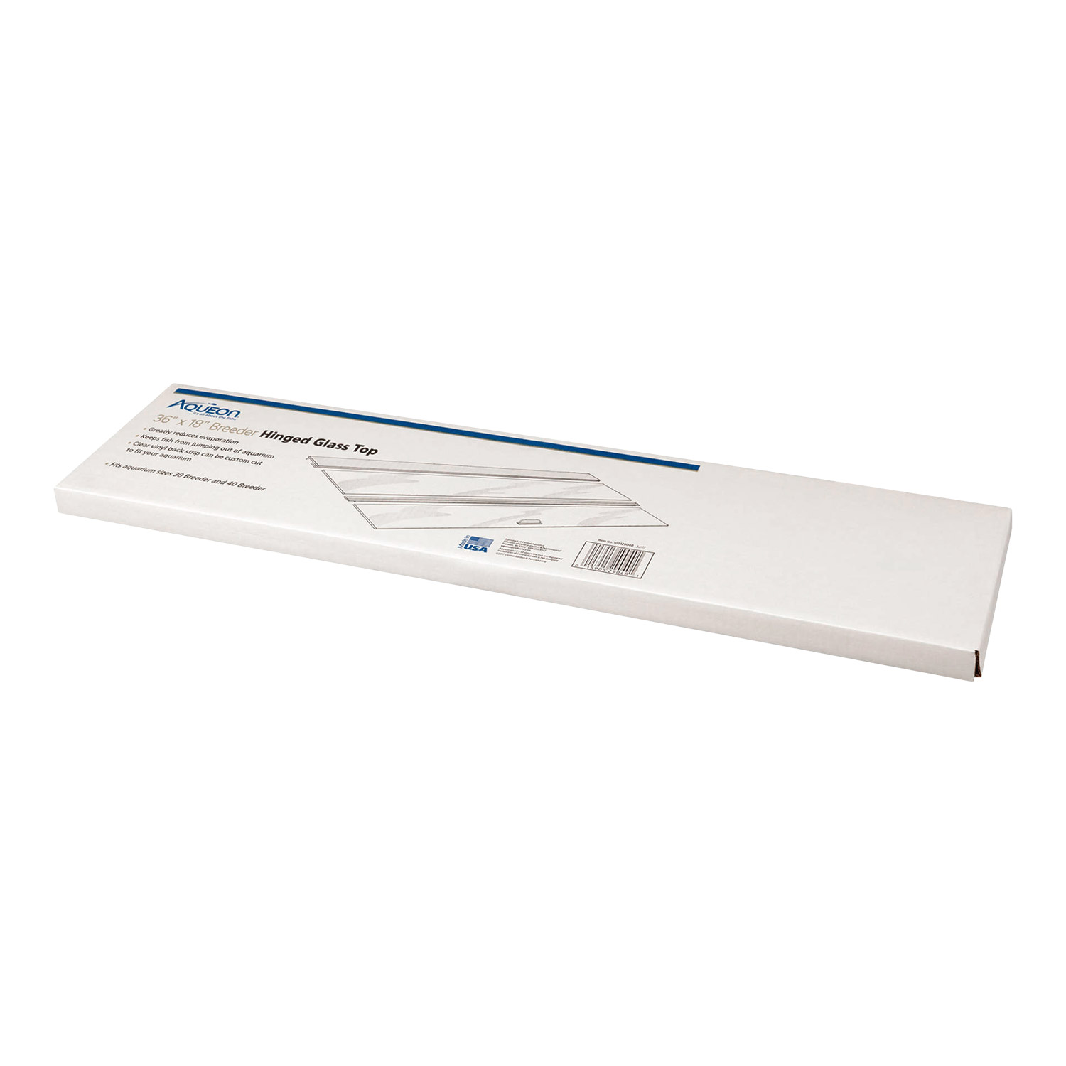 Versa Top Hinged Glass Top - 40 Breeder