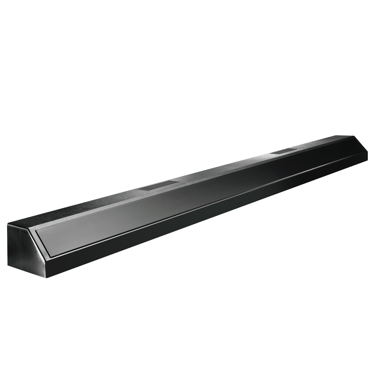 Deluxe Single T8 Fluorescent Strip Light - Black - 48"