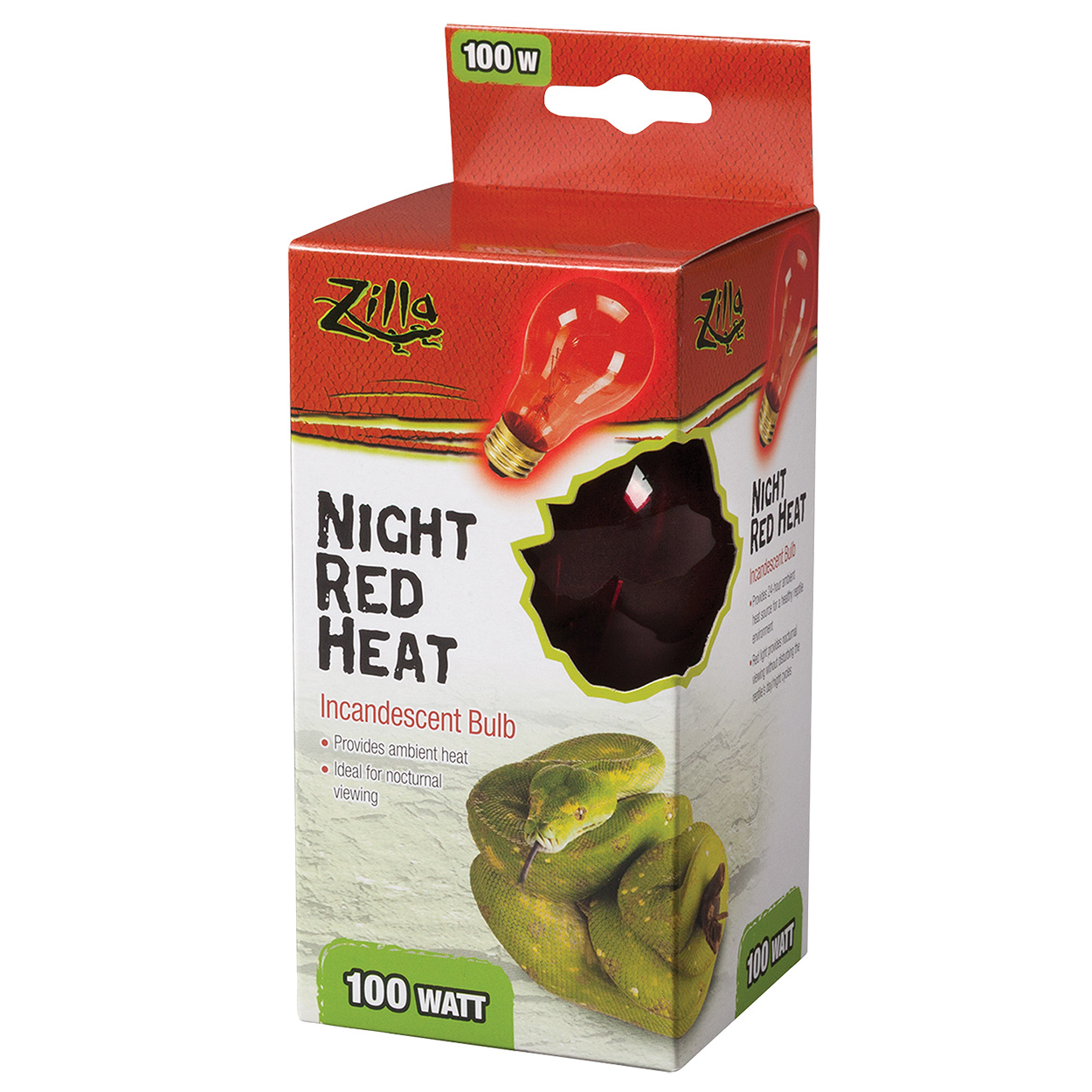 Incandescent Night Red Heat Bulb - 100 W