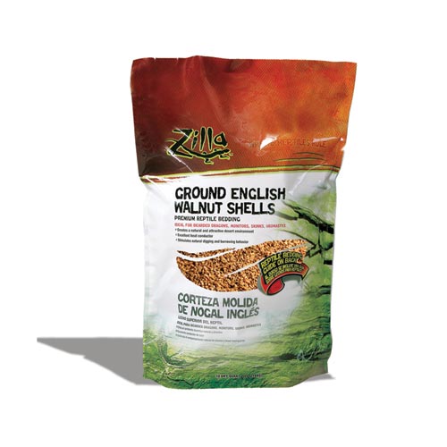 Ground English Walnut Shells Premium Reptile Bedding - 10 qt