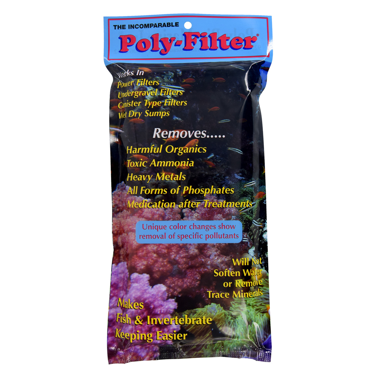 Poly Filter Pad - 4" x 8"