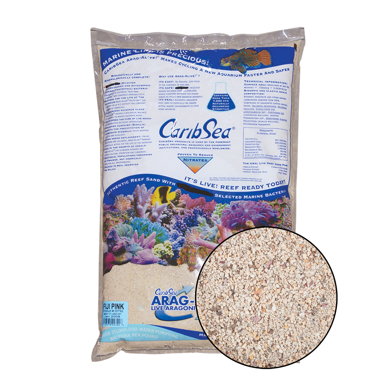 Arag-Alive! Fiji Pink - 20 lb