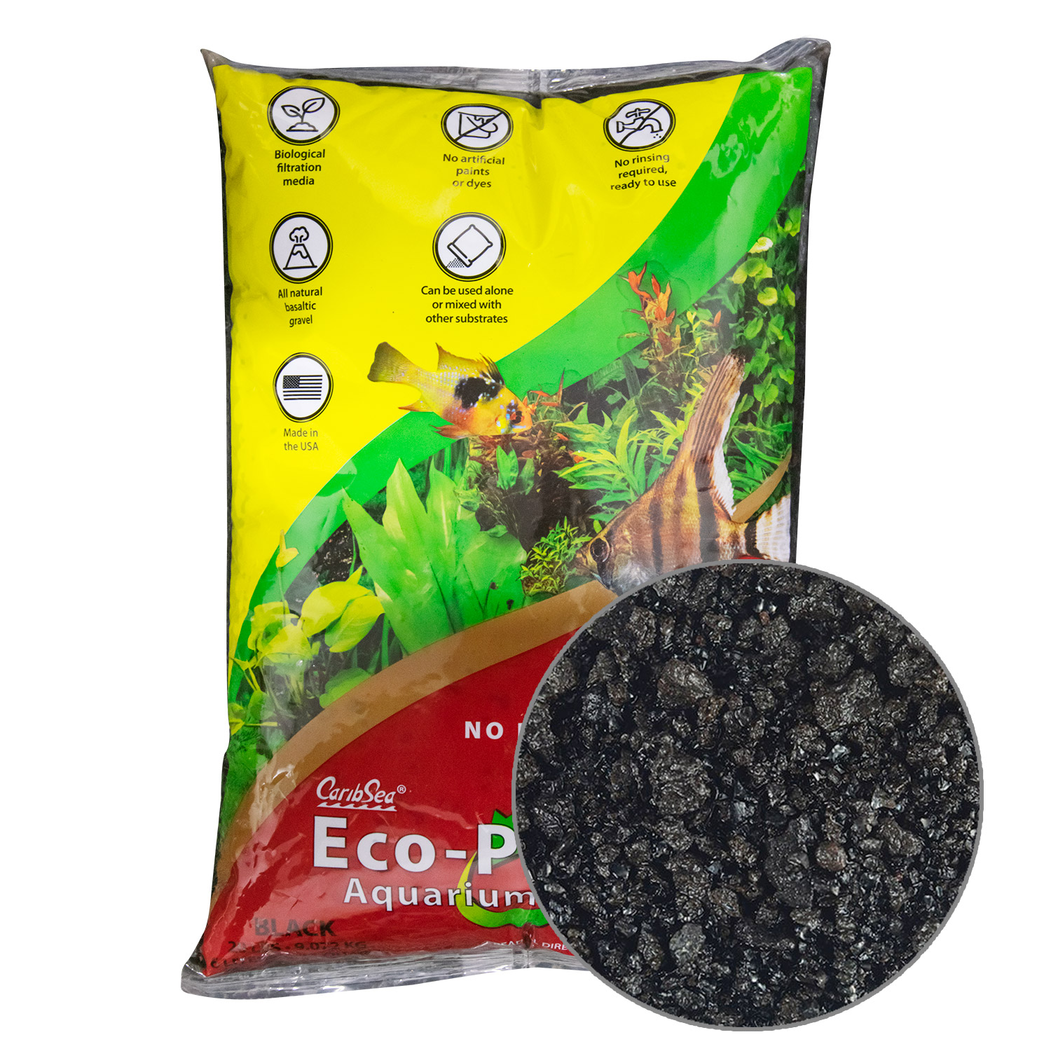 Eco-Planted - Black - 20 lb