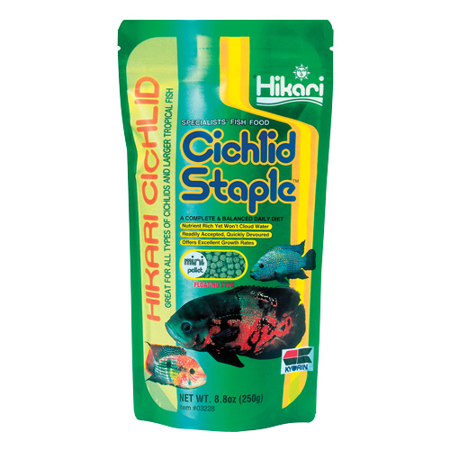 Cichlid Staple - Mini Pellets - 8.8 oz