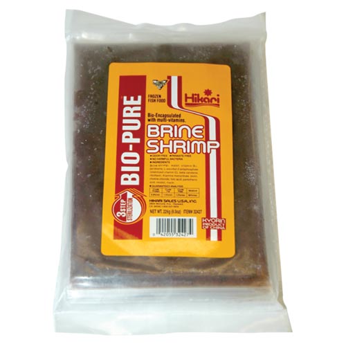 Frozen Brine Shrimp - Flatpack - 8 oz
