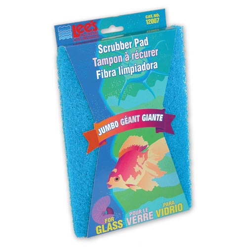 Coarse Scrubber Pad for Glass Aquariums - Jumbo