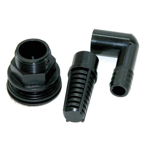 Slip Bulkhead Fitting Kit - 1/2"