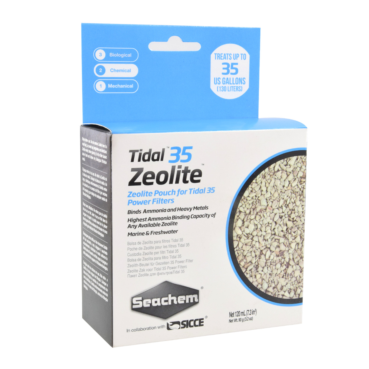 Tidal 35 Zeolite - 120 ml (Bagged)