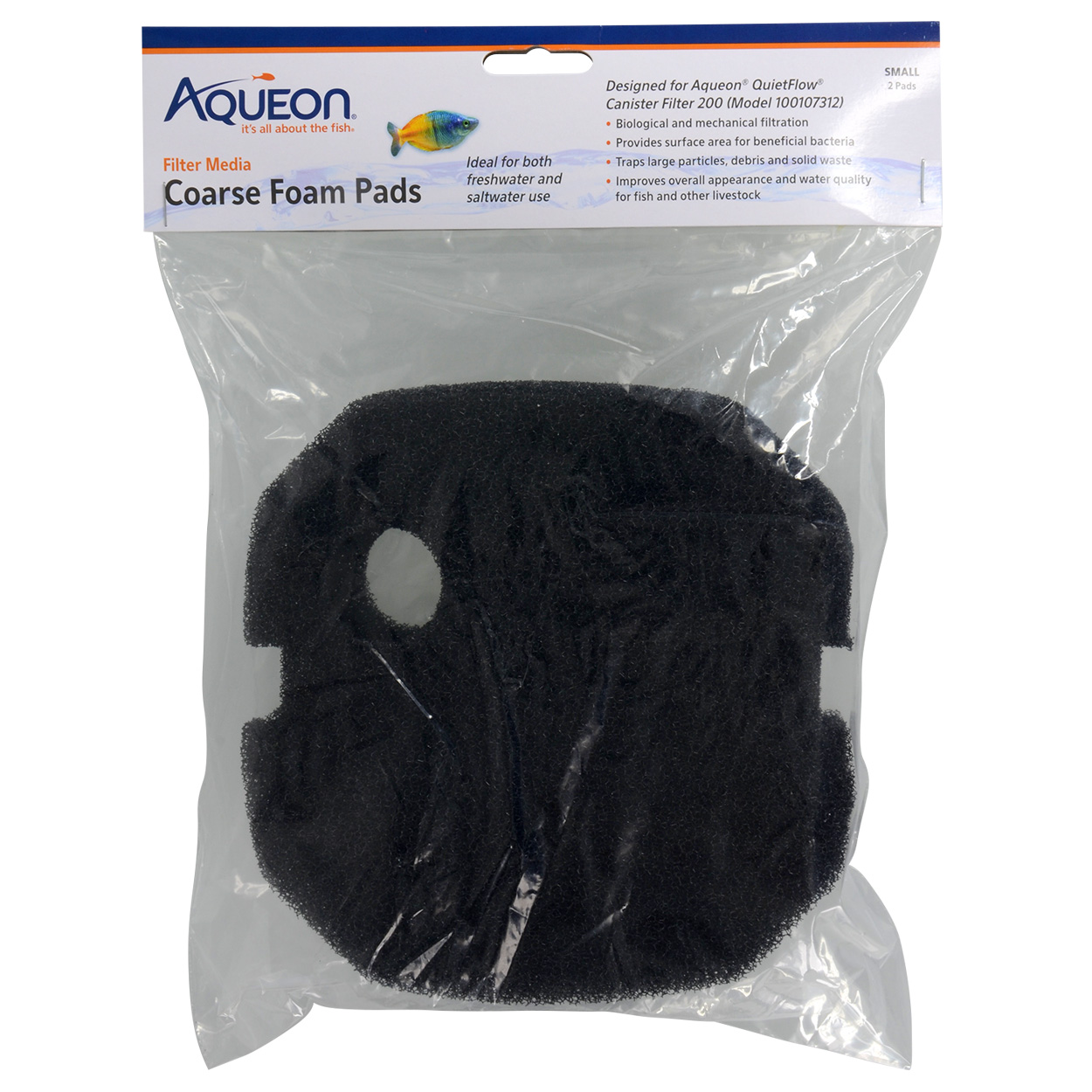 Coarse Foam Pad for QuietFlow 200 - 2 pk