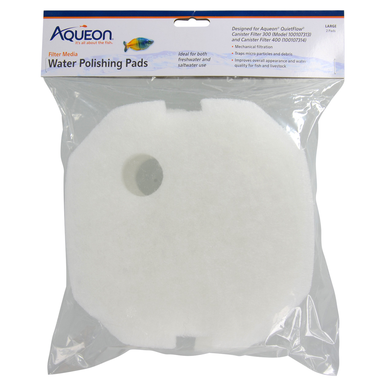 Water Polishing Pads for QuietFlow 200 - 2 pk