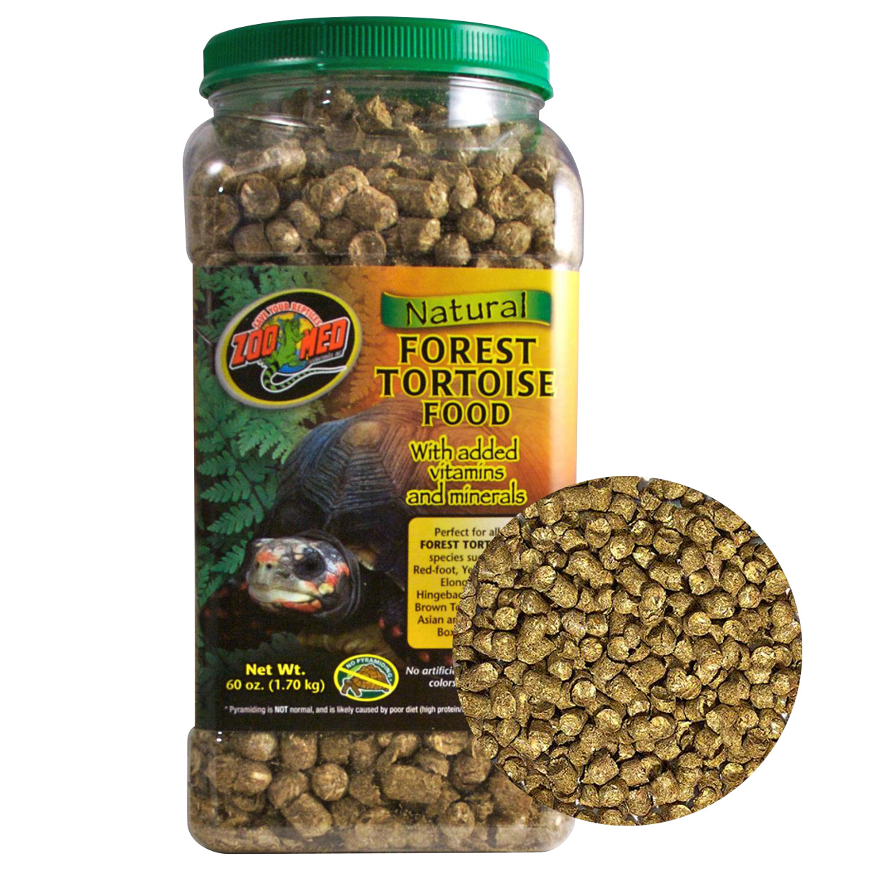 Natural Forest Tortoise Food - 60 oz