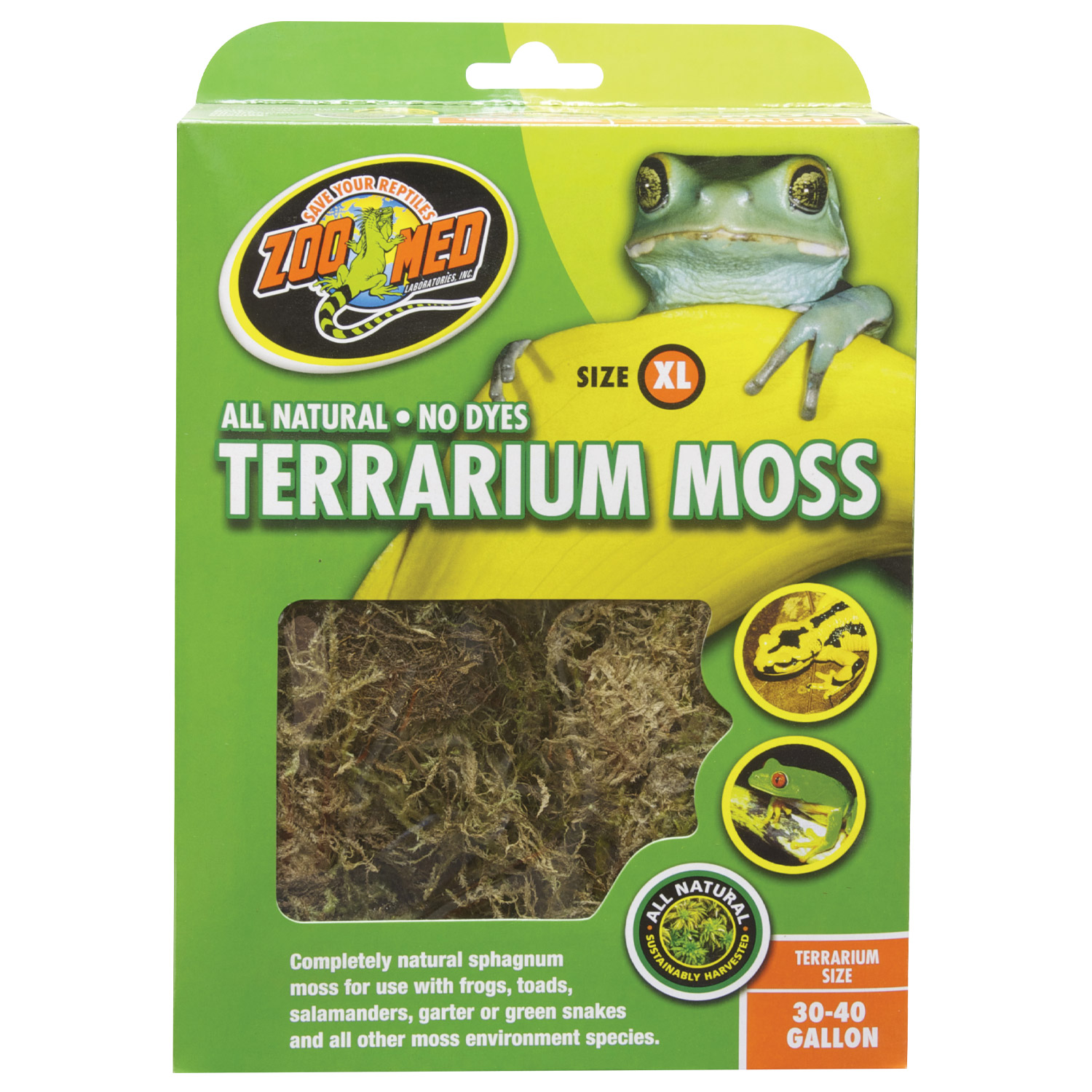 Terrarium Moss - 30 to 40 gal
