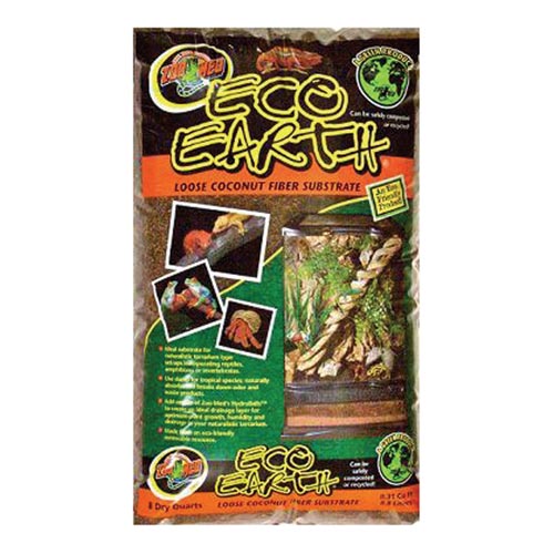 Eco-Earth Loose Coconut Fiber Substrate - 8 qt