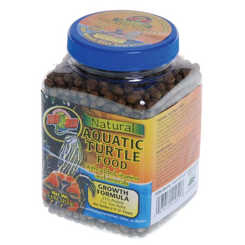 Natural Aquatic Turtle Food - Growth Formula - 7.5 oz