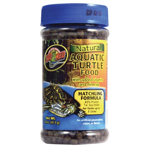 Natural Aquatic Turtle Food - Hatchling Formula - 1.9 oz