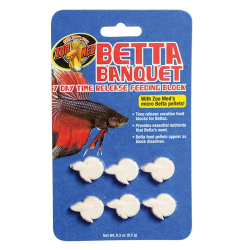 Betta Banquet 7 Day Feeding Blocks - 6 pk