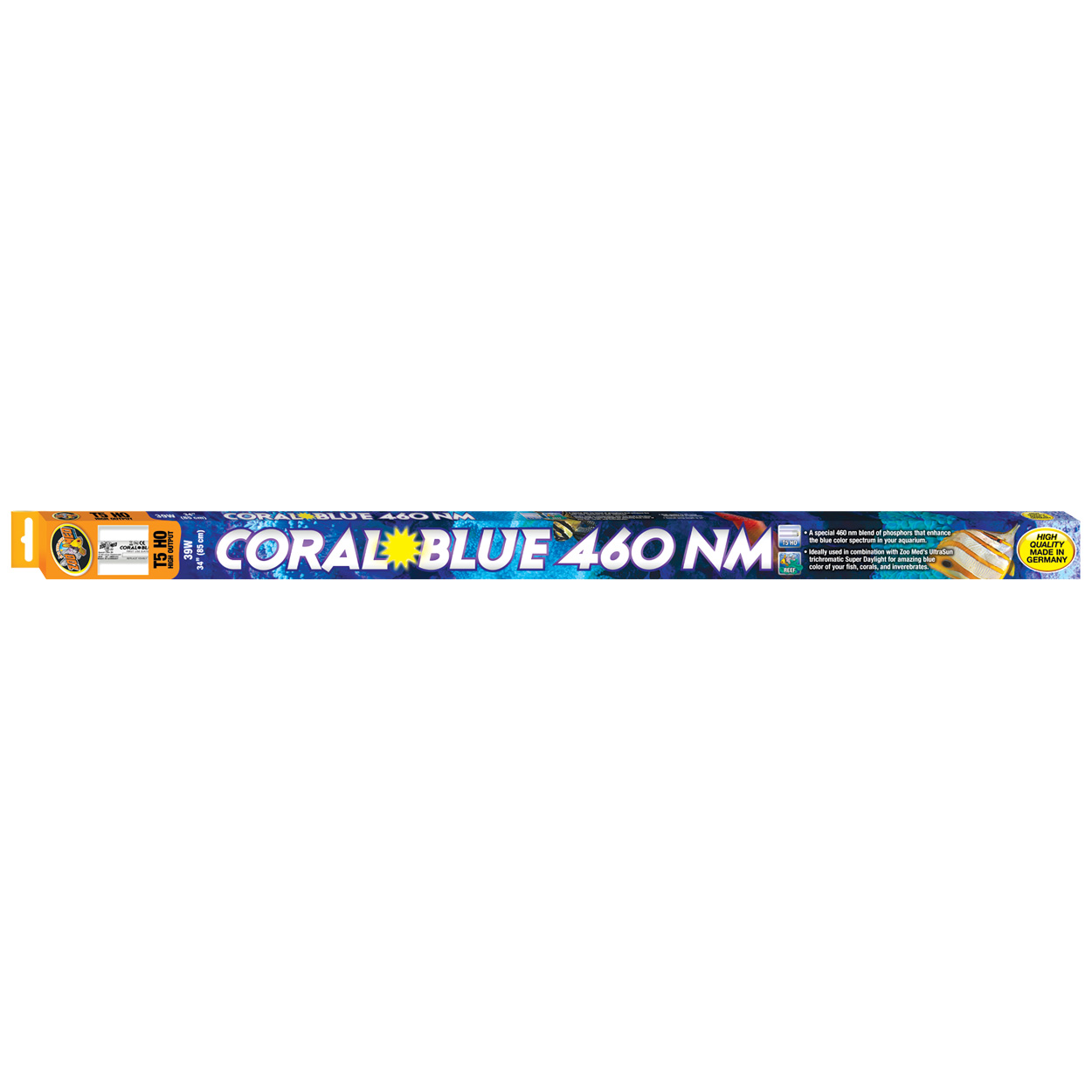 Coral Blue 460nm T5-HO Lamp - 39 W - 34"