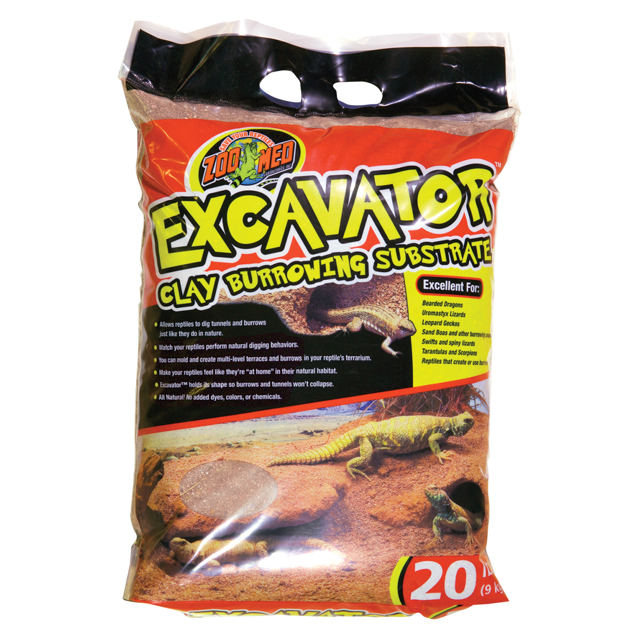 Excavator Clay Burrowing Substrate - 20 lb