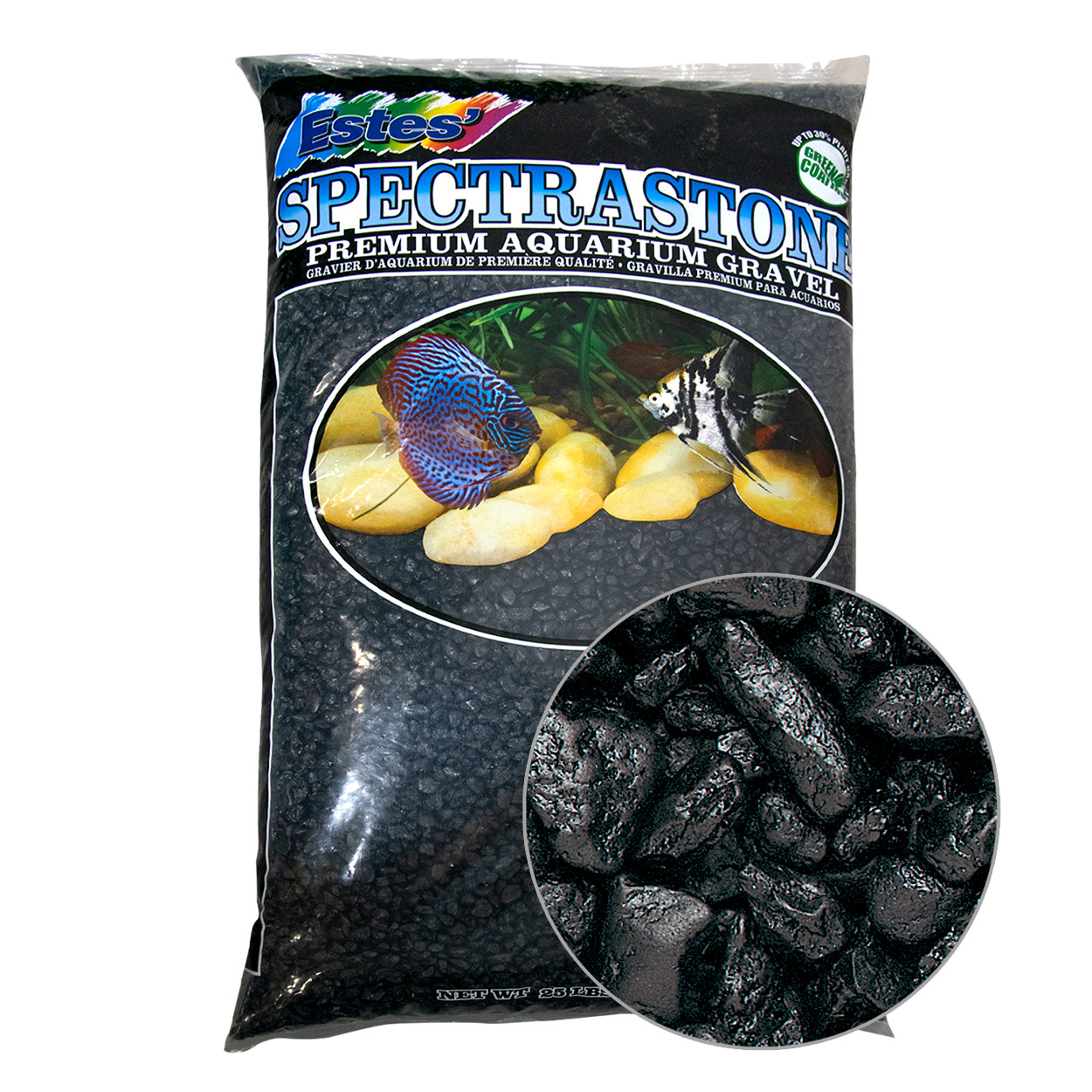 Special Spectrastone Gravel - Black - 25 lb