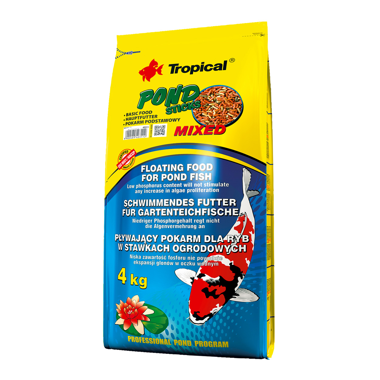 Pond Sticks Mixed - 4 kg