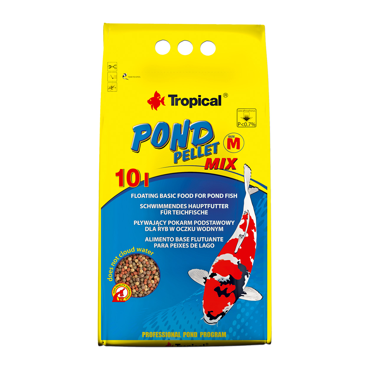 Pond Pellet Mix - Medium - 1.3 kg