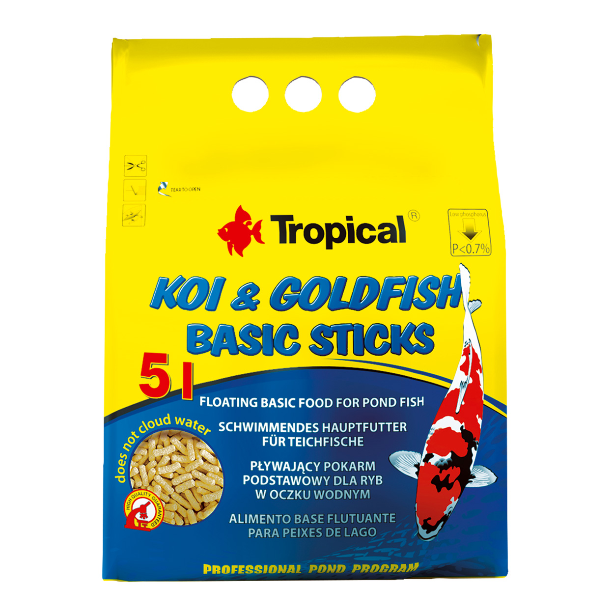 Koi & Goldfish Basic Sticks - 400 g