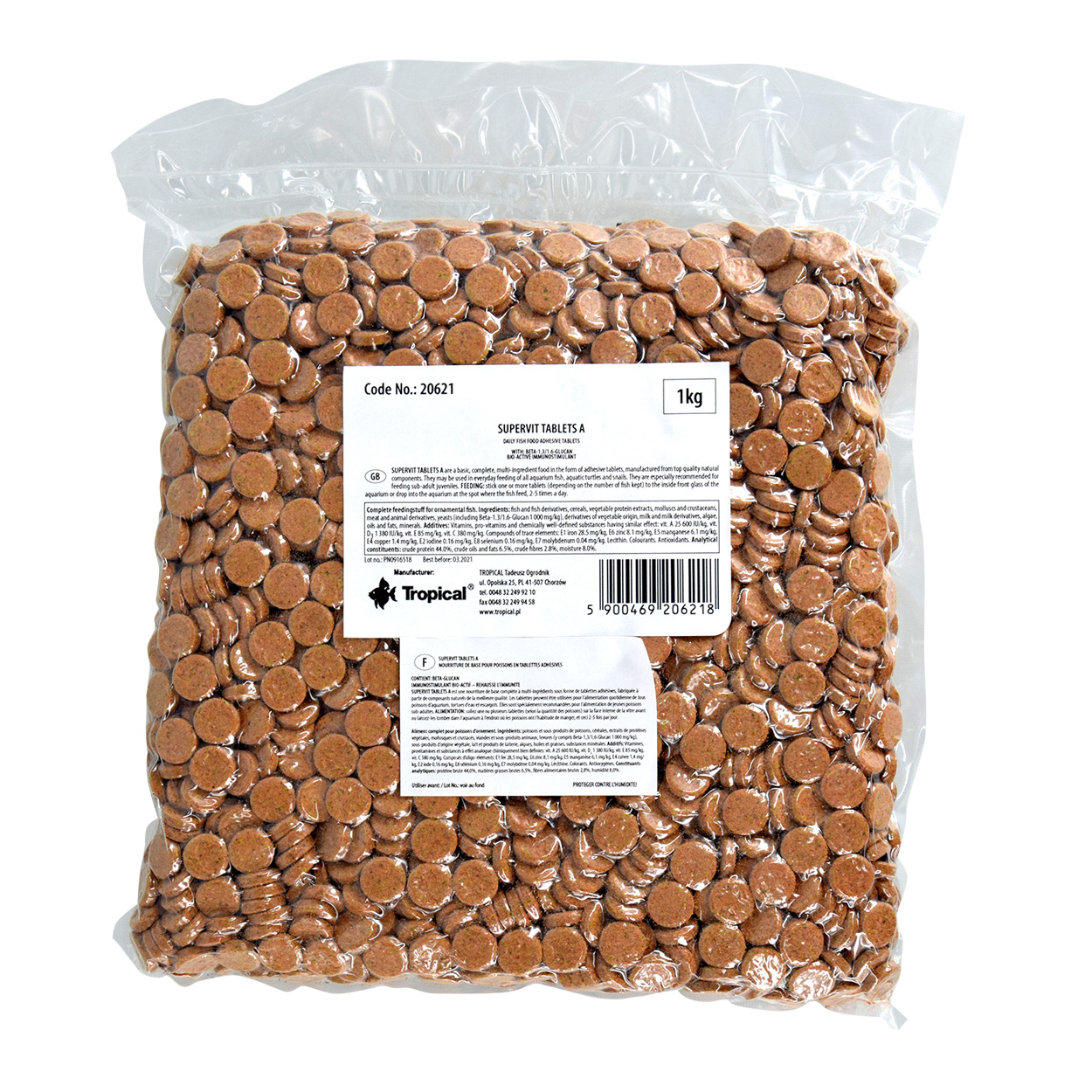 Supervit Tablets A - 1 kg