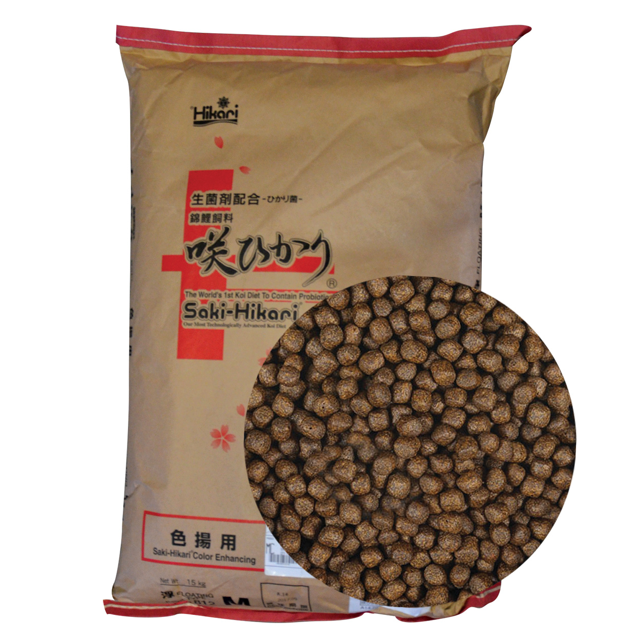 Saki-Hikari Color Enhancing - Medium Pellets - 33 lb