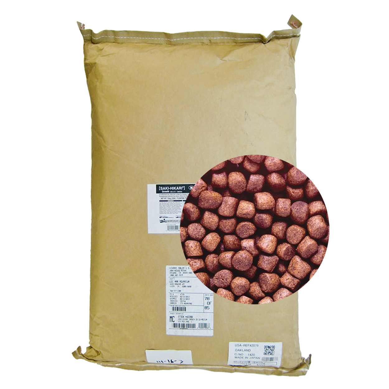 Saki-Growth - Medium Floating Pellets - 33 lb