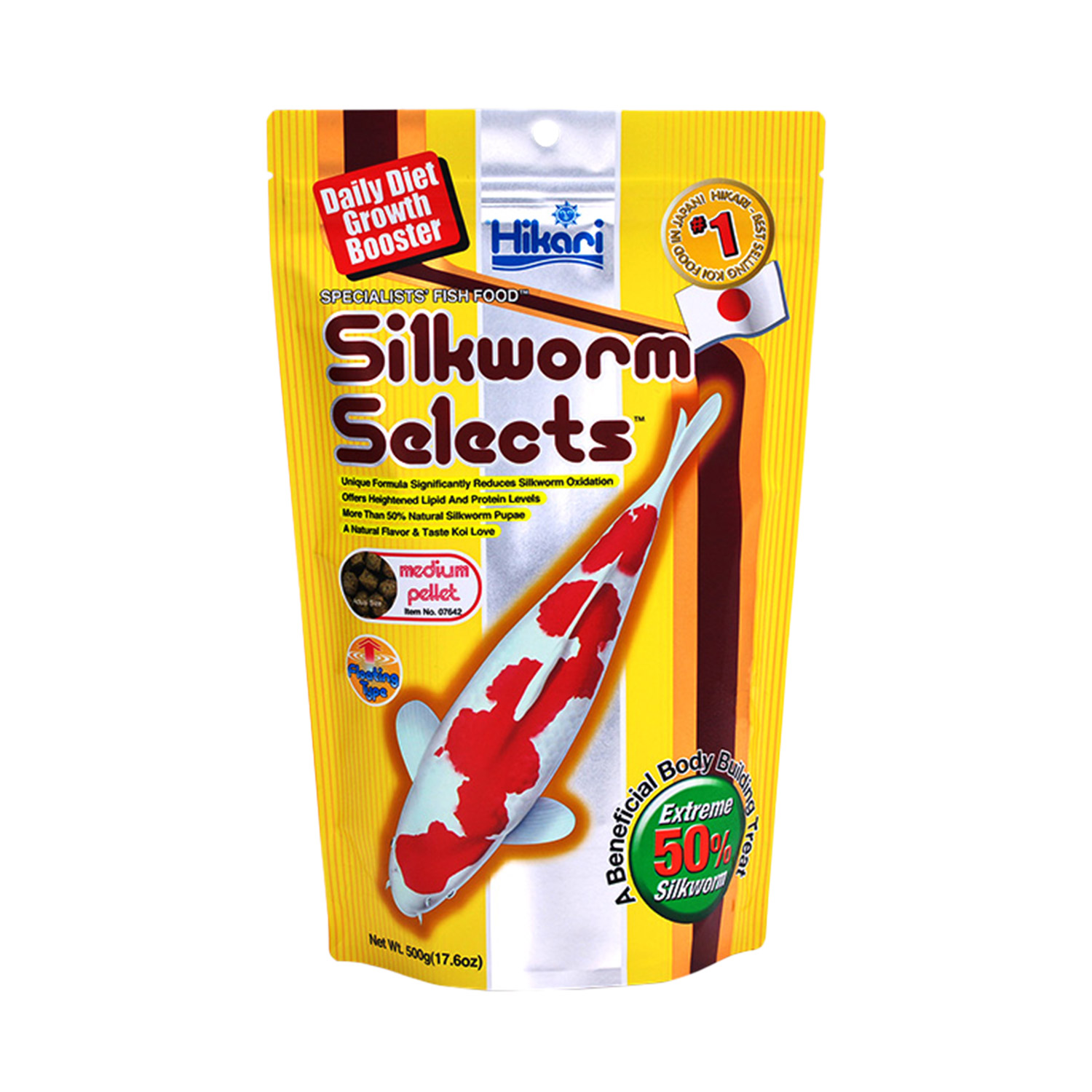 Silkworm Select Koi Treat - 17.6 oz
