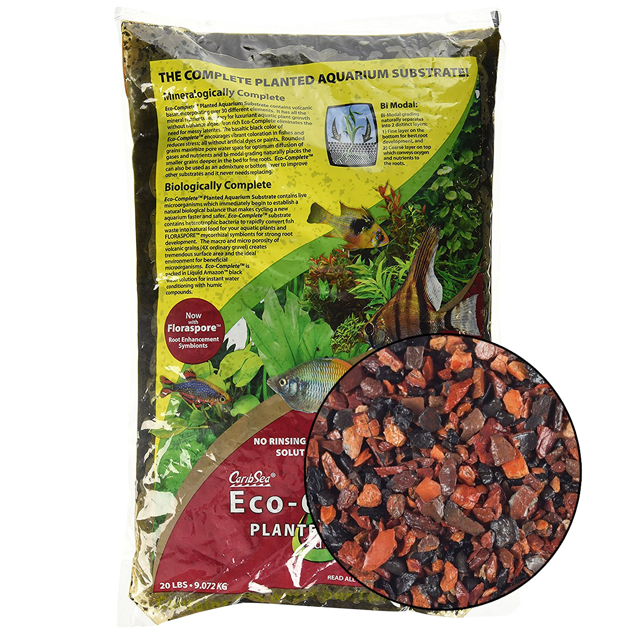 Eco-Planted - Red - 20 lb