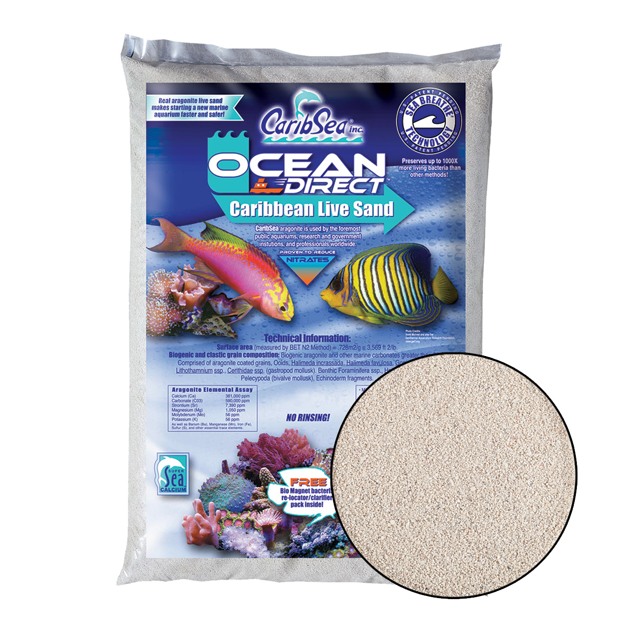 Ocean Direct Live Oolite - 40 lb