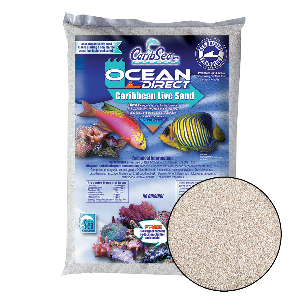 Ocean Direct Live Oolite - 5 lb