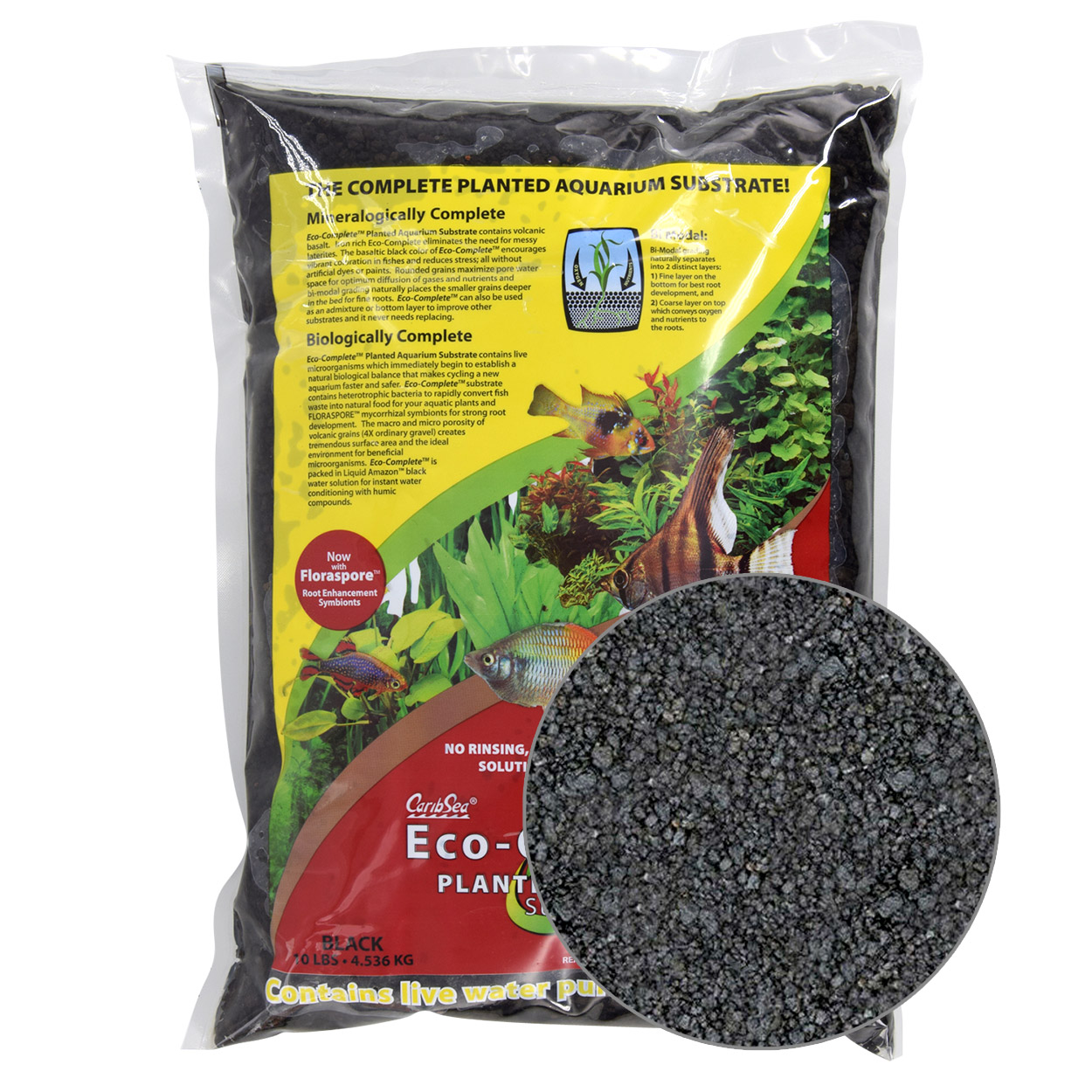 Eco-Planted - Black - 10 lb