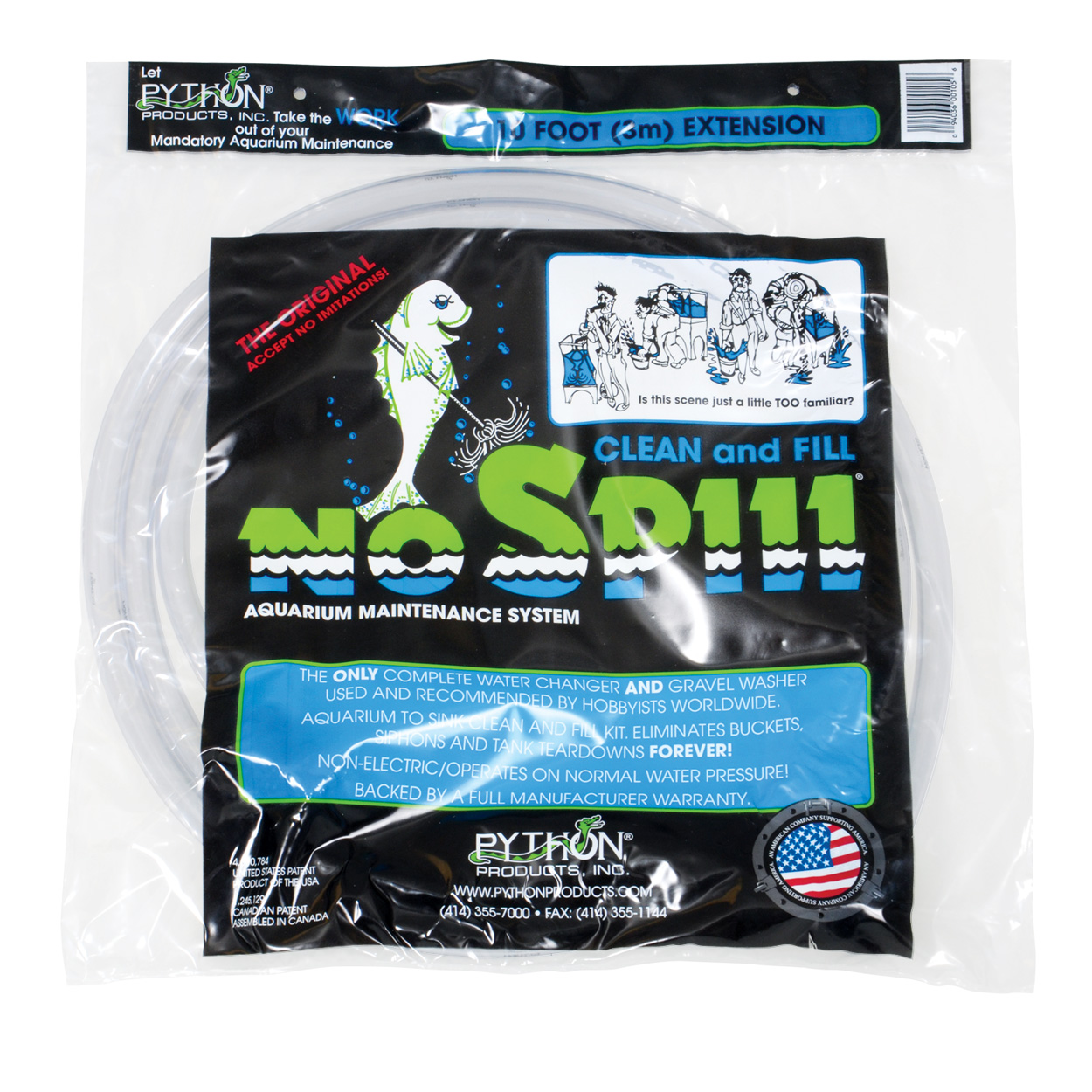 No Spill Clean and Fill Extension - 10 ft