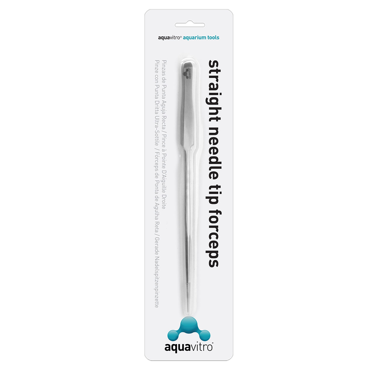 Needle Tip Forceps - Straight