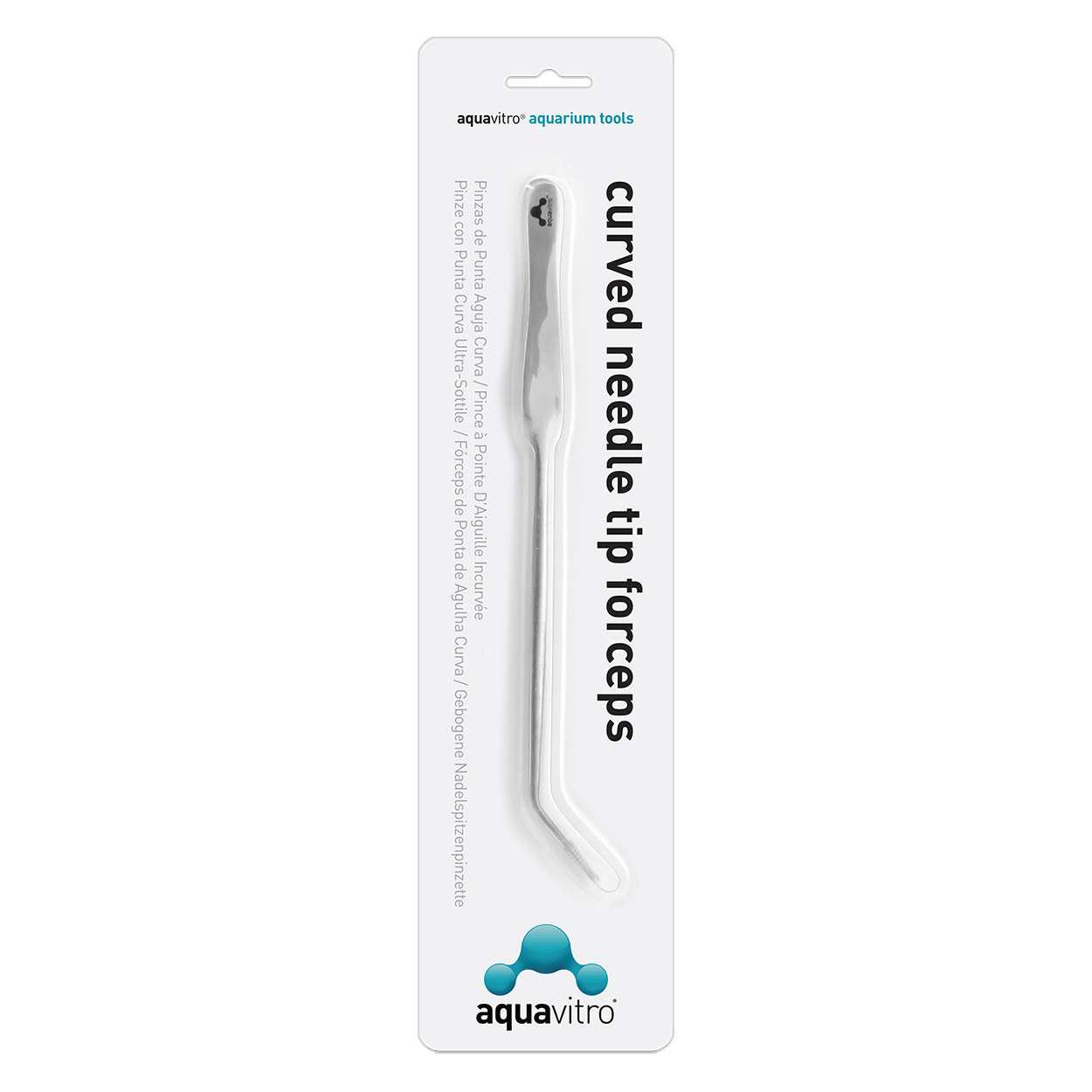 Needle Tip Forceps - Curved