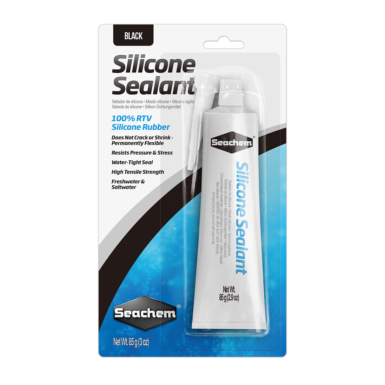 Silicone Sealant - 3 oz - Black