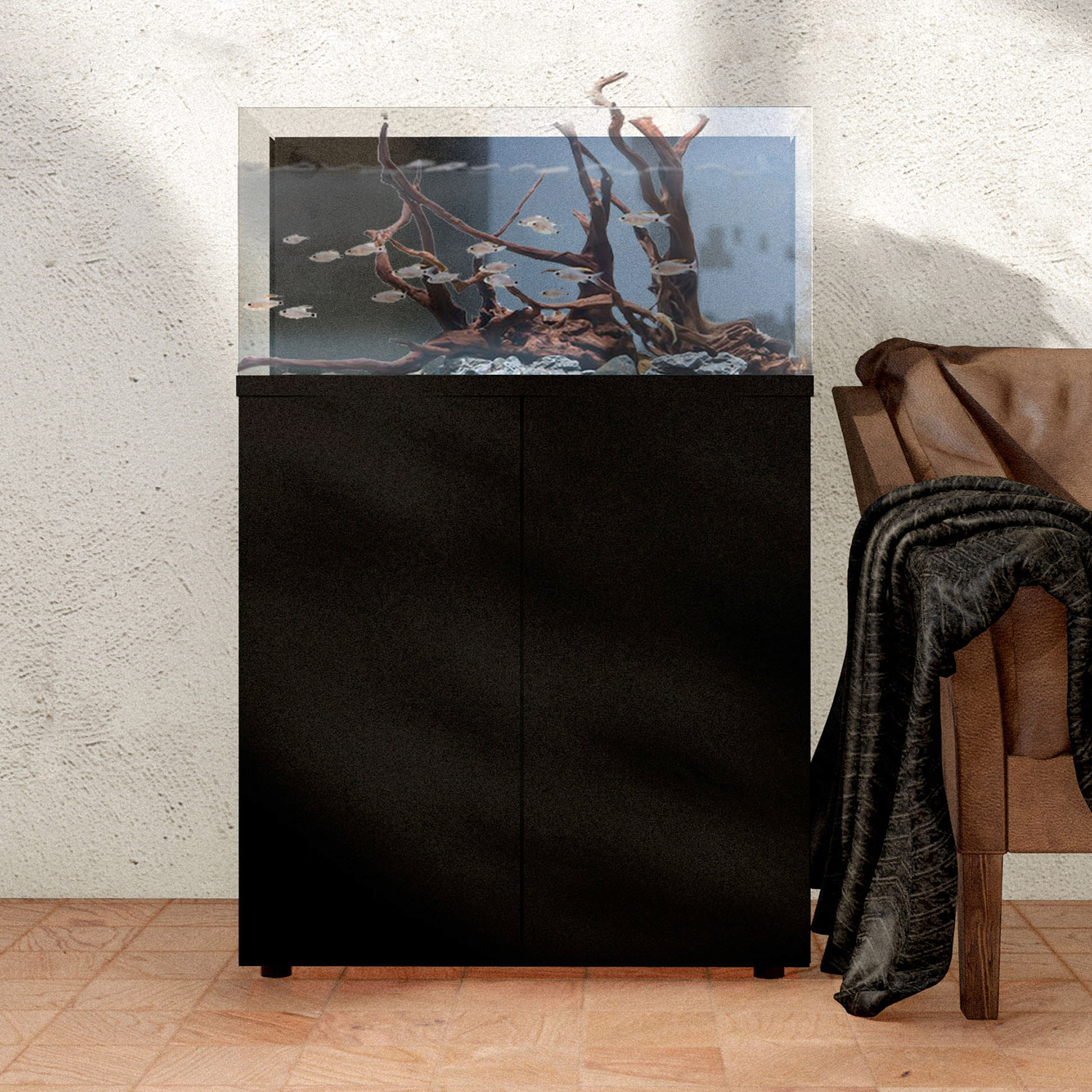 ProStar AIO 35 Tank and Cabinet - Black