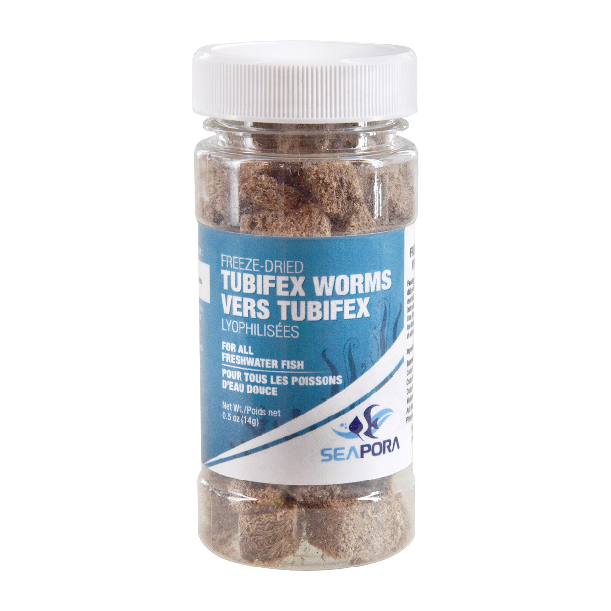 Freeze-Dried Tubifex Worms - 14 g