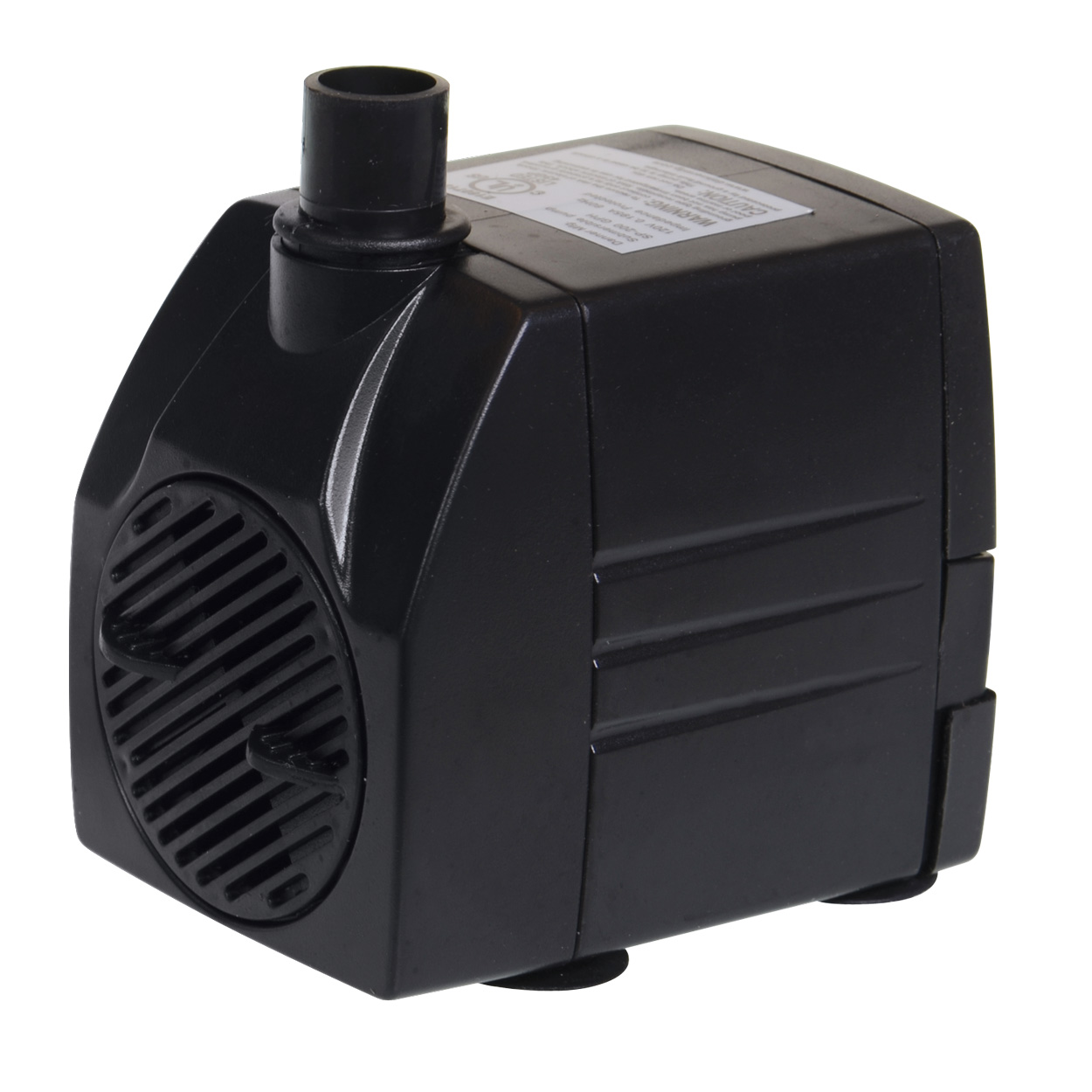 Magnetic Drive Submersible Aquarium Pump - 200 gph