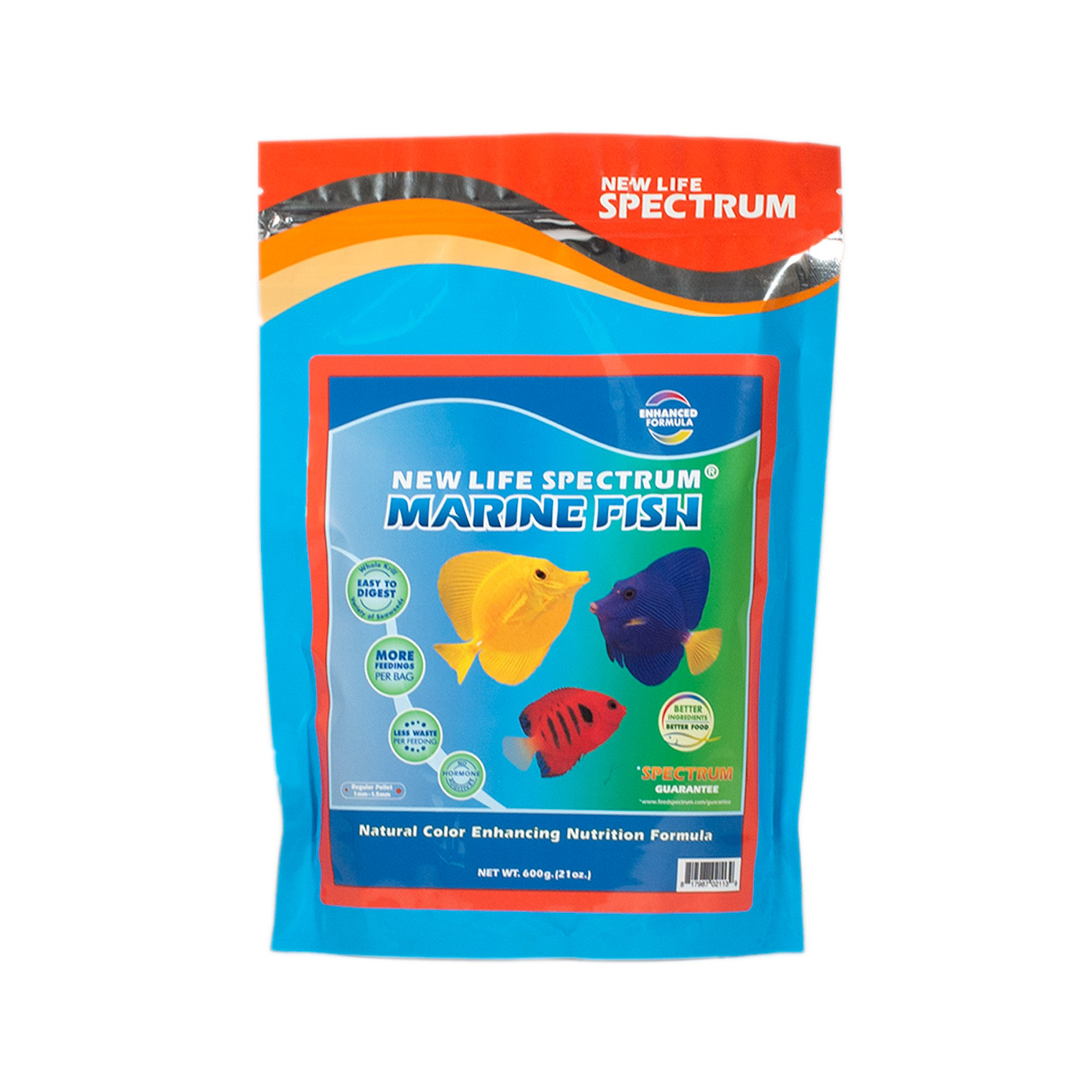Naturox Marine Fish - 1 - 1.5 mm Sinking Pellets - 600 g