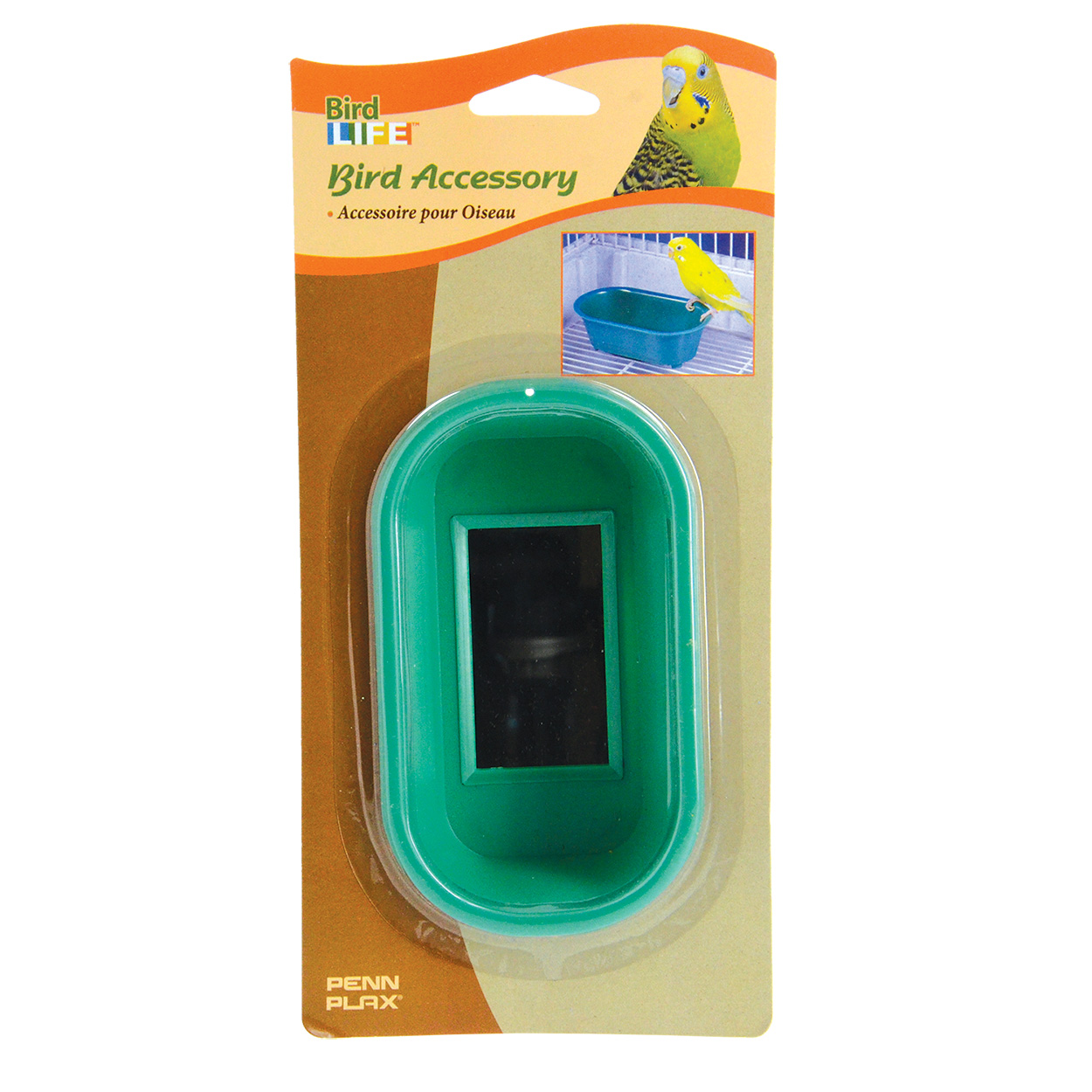 Bird Bath with Mirror