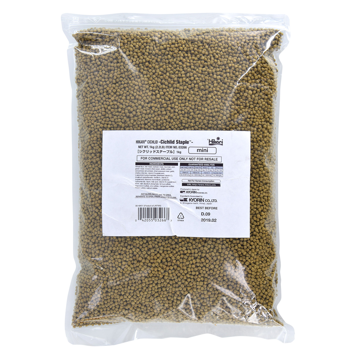 Cichlid Staple - Mini Pellets - 2.2 lb