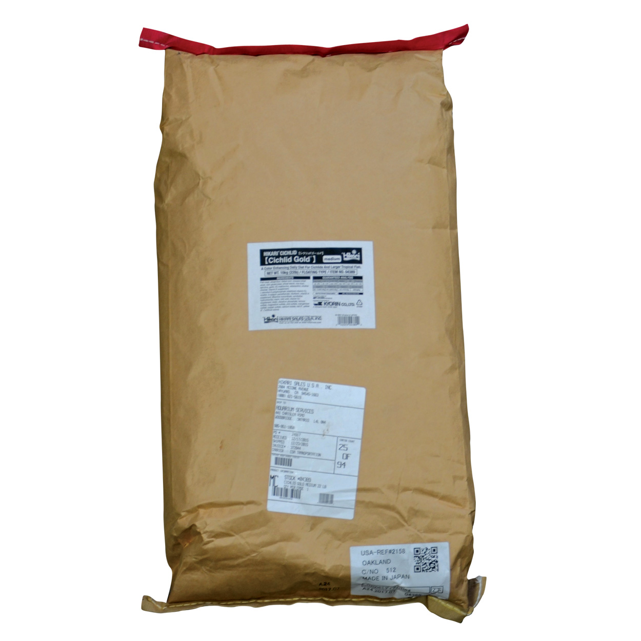 Cichlid Gold - Medium Pellets - 22 lb