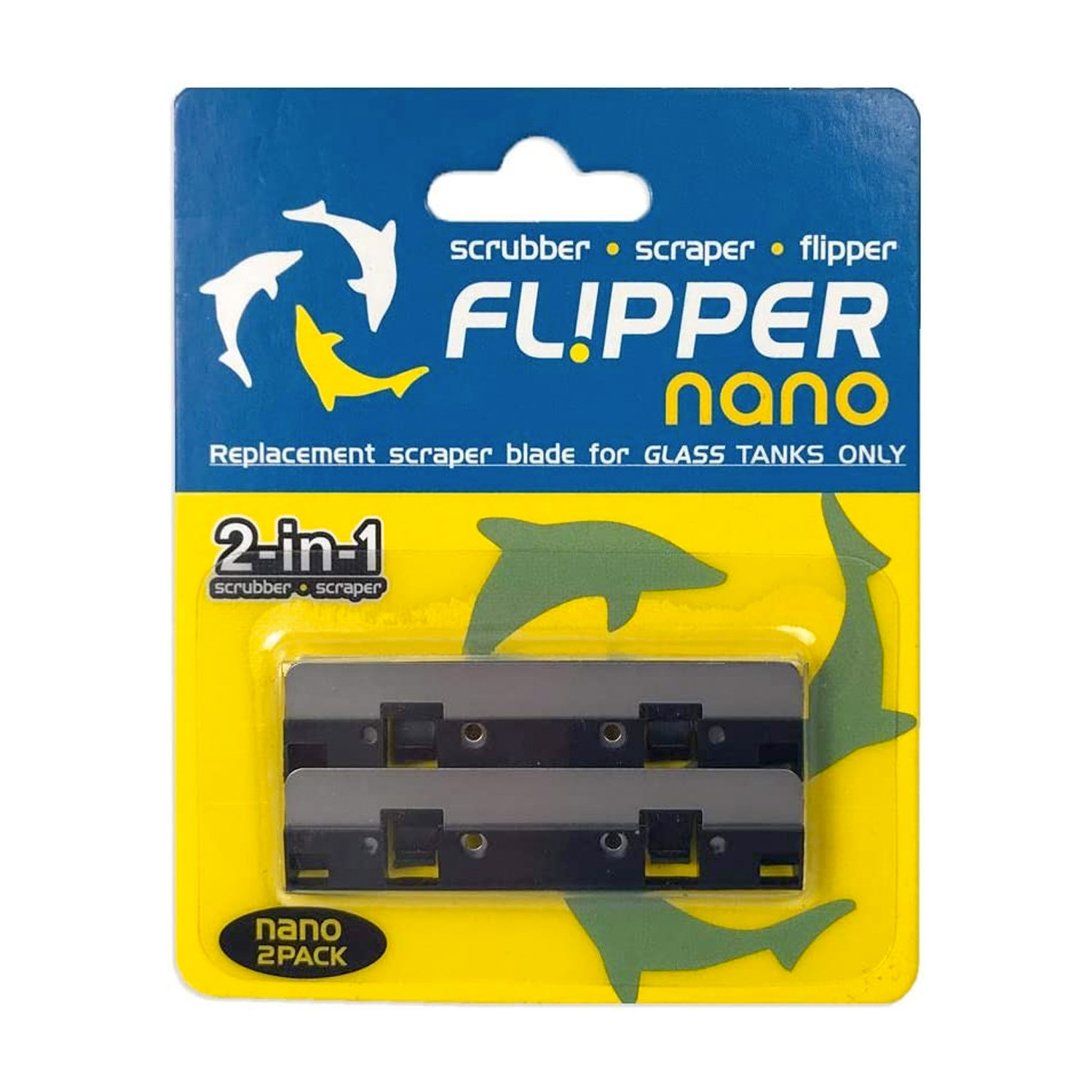 Nano Stainless Steel Replacement Blades - 2pk