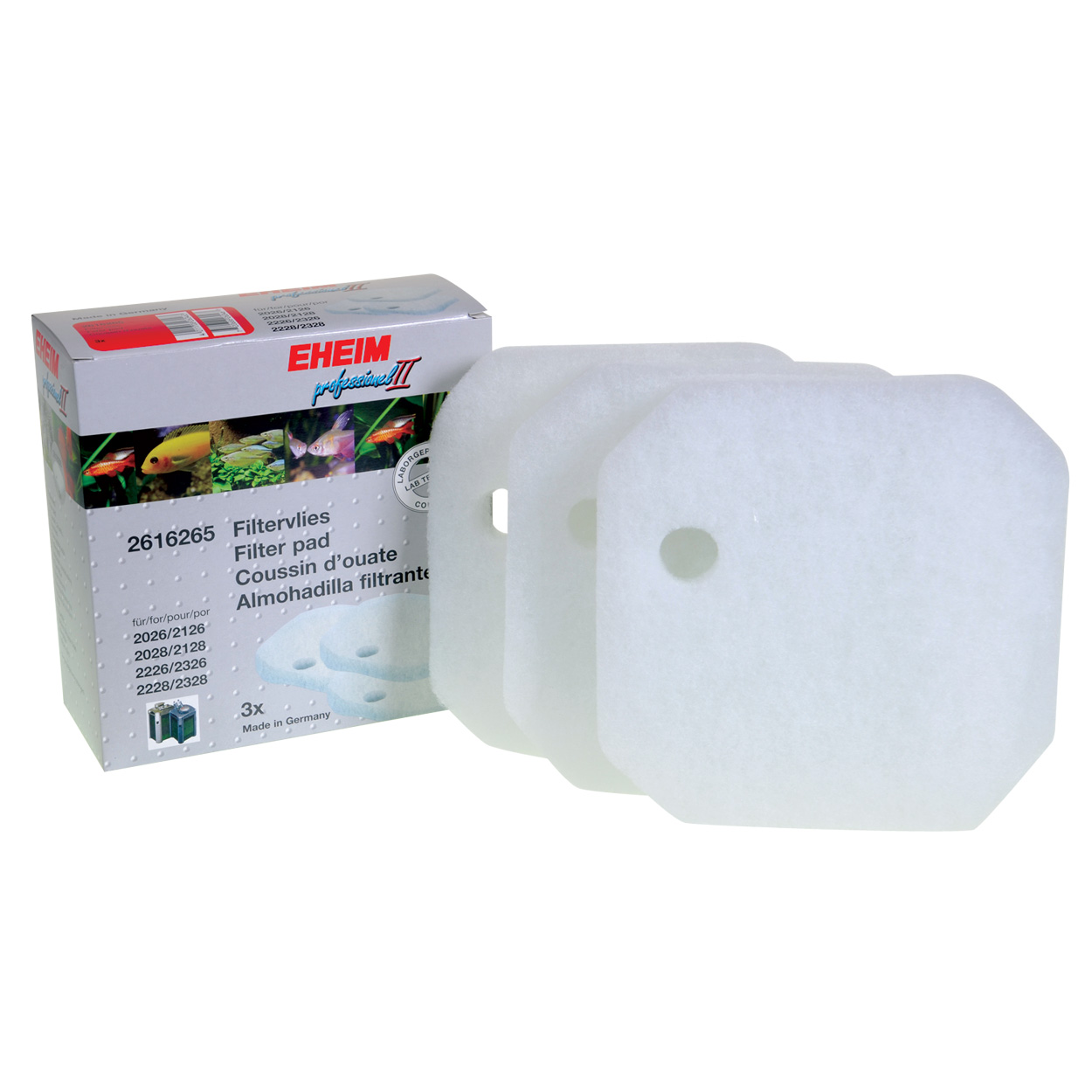 Fine Filter Pads for 2026/2028 - 3 pk