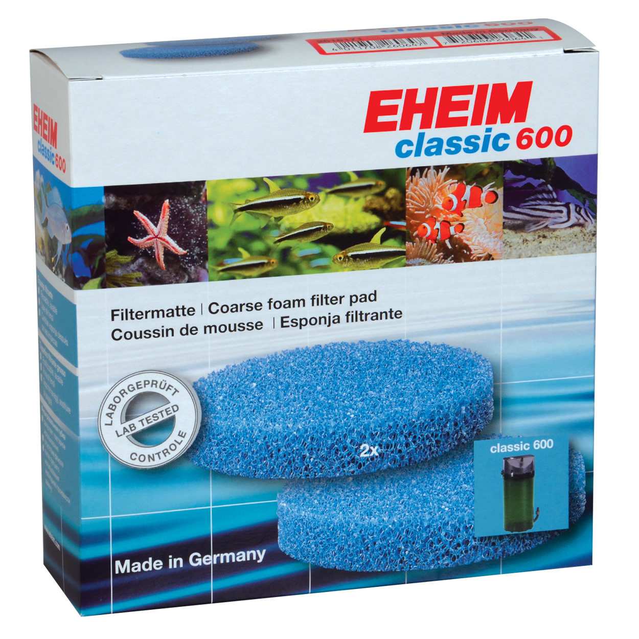 Coarse Filter Pads for 2217 Canister Filter - 2 pk