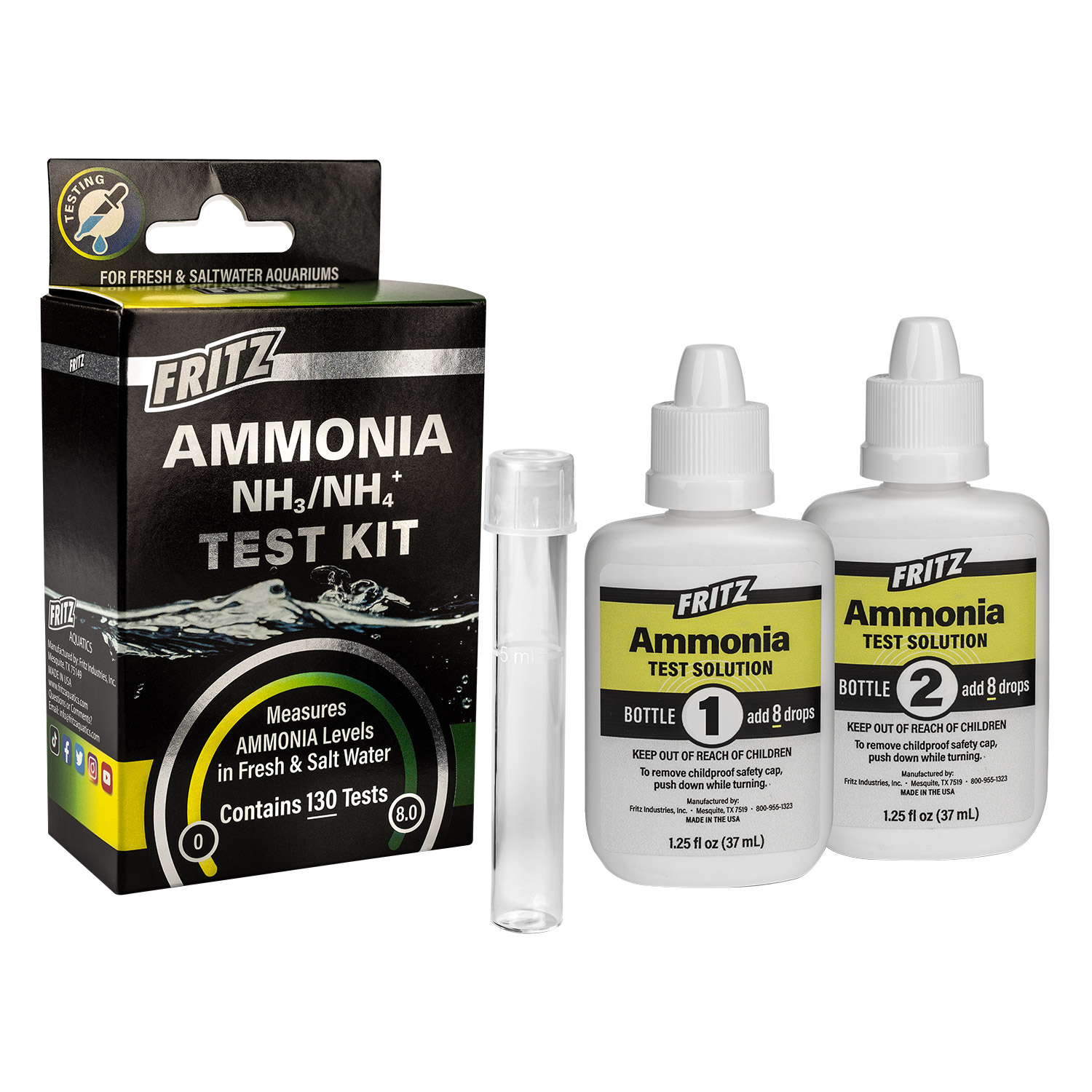 Liquid Test Kit - Ammonia